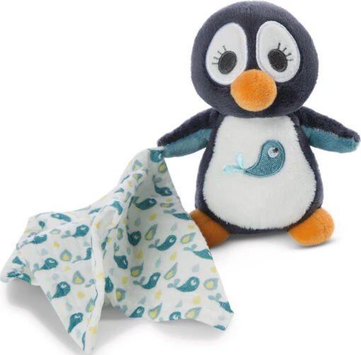 Nici Schmusetier Pinguin Watschili 3D Mit Mulltuch, 13cm (48040) -Nici Verkauf nici schmusetier pinguin watschili 3d mit mulltuch 13cm 48040