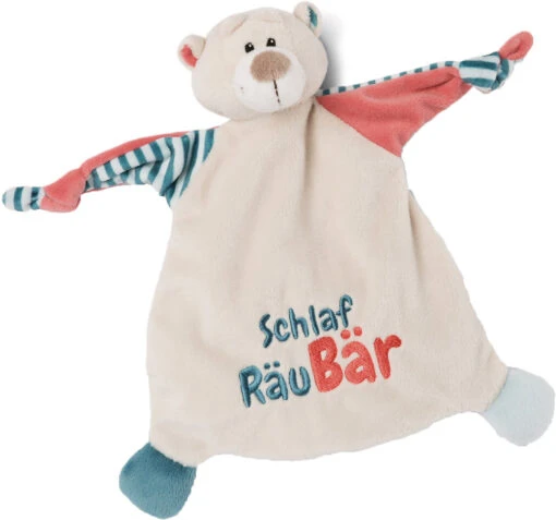 Nici Schmusetuch Bär "Schlaf RäuBär" -Nici Verkauf nici schmusetuch bar schlaf raubar