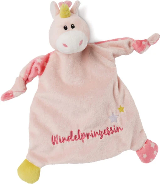 Nici Schmusetuch Einhorn "Windelprinzessin" -Nici Verkauf nici schmusetuch einhorn windelprinzessin