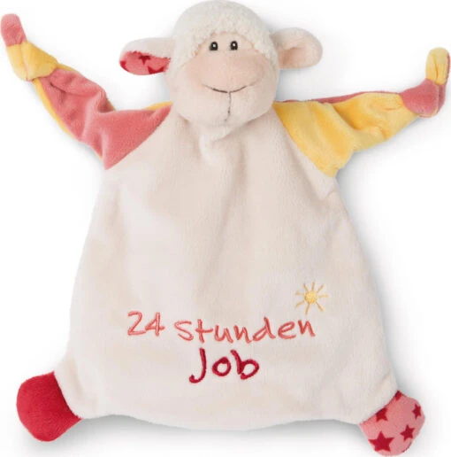 Nici Schmusetuch Lamm "24 Stunden Job" (47130) -Nici Verkauf nici schmusetuch lamm 24 stunden job 47130