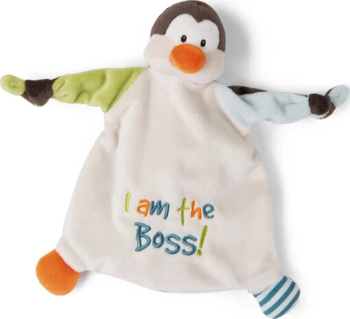 Nici Schmusetuch Pinguin "I Am The Boss" (47133) -Nici Verkauf nici schmusetuch pinguin i am the boss 47133